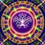 Placeholder: a Tree of life in ornate carved circle with muted rainbow colors as background, Tree of Life,, intricate, centered, stunning, gorgeous, ultra-fine detail, 8k, sharp, crisp, high-quality, 3d, realistic, baroque, rocco, detailed matte, selina french, anna dittmann, lisa parker, greg rutowski