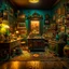 Placeholder: Diorama of old stuff in a room, sharp focus, 8k, 3d, very detailed, volumetric light, grim, fine art, very colorful, ornate, 35mm, F/2.8, insanely detailed and intricate, hypermaximalist, super detailed, decadent