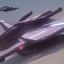 Placeholder: podracer concept, star wars pod-racer, purple lightning. Fast racing, motion blur