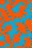 Placeholder: A tessellation of Mandelbrot, orange and teal