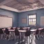 Placeholder: girl study classroom, unreal anime style, unreal engine 5, studio lighting --ar 2:1