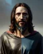 Placeholder: "Jesus, mysterious Kenku male, bird, full-scale head and shoulders portrait, 8k resolution concept art portrait by Greg Rutkowski, Artgerm, WLOP, Alphonse Mucha dynamic lighting hyperdetailed intricately detailed Splash art trending on Artstation triadic colors Unreal Engine 5 volumetric lighting Splash art fantasy"