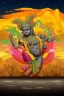 Placeholder: Hindu god Brahma，cute,sticker,Adobe Illustrator,grayscale,3D vector art,hand drawn, digital ,low-poly, retro aesthetic,Greek god with medium aesthetic theme, illustration, highly detailed, simple, smooth, clean vector, no jagged lines, smooth,