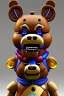 Placeholder: plastic figurine of Freddy from five nights at Freddy's - as a lucky charm