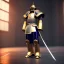 Placeholder: beautiful smooth realistic Japanese samurai robot body, run, cat aye, extremely sharp detail, finely tuned detail, ultra high definition, 8 k, unreal engine 5, ultra sharp focus, accurate sword wings