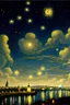 Placeholder: City of lights, starry night sky, steven belledin, martin johnson heade, lee madgwick, caspar david friedrich, and david rios ferreira. 8 k resolution trending on artstation concept art digital illustration