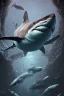 Placeholder: surreal, shark, darkness,