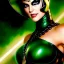 Placeholder: portrait 'beautiful Sexy Busty CatWoman',crystal clear green eyes,painting by gaston bussiere, greg rutkowski, yoji shinkawa, yoshitaka amano, tsutomu nihei, donato giancola, tim hildebrandt, oil on canvas, cinematic composition, extreme detail,fit full head inside picture,32k