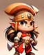 Placeholder: a character of a Dofus, Dofus Touch style