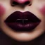 Placeholder: burgundy lips