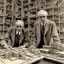 Placeholder: Frank Lloyd Wright and M. C. Escher