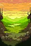 Placeholder: landscape of dead monsters in an anime style