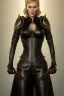 Placeholder: Cersei Lannister as evil dominatrix in black leather and high heeled boots, mistress, busty, cleavage, curvy, lena headay, angry, stern look. character design by cory loftis, fenghua zhong, ryohei hase, ismail inceoglu and ruan jia. unreal engine 5, artistic lighting, highly detailed, photorealistic, fantasy