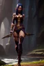 Placeholder: brunette elf, 8k, ultrarealistic, dynamic pose, complete body, legs