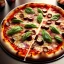 Placeholder: Delicious realistic pizza, shiney texture, unreal engine 5, 8k resolution, photorealistic, ultra detailed, by greg rutowski