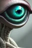 Placeholder: Eye alien, realistic and detailed concept art, high quality, high resolution, detailed, 4K