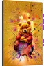 Placeholder: Fireworks splattering pooh