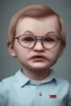 Placeholder: Dahmer toddler, full body, angry, bokeh, hyper realistic