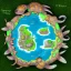 Placeholder: Fantasy world on turtle back