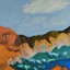 Placeholder: impasto acquarell painting of monte negro