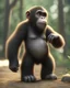 Placeholder: Ape cute 3D