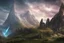 Placeholder: fantasy, vulcan, landscape, photorealistic, 16k resolution, sharp focus, post-processing, LOTR