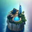 Placeholder: The Isometric Glass Tall Box Mini Model Little Real Island Mixed Water Fall rainbow Under Ocean Sunshine Summer Background Blue Sea, The Last Of Us / Avatar, Octane Render / ZBrush, Cinematic, IMAX Film, Nikon D750, 16K, Autostereoscopy, Anthropomorphic, Golden Ratio, Geometry, Symmetric, Depth Of Field, Highly Detailed, Ultra Realistic, Beautiful Lighting, Halfrear Lighting, Soft Light, Candoluminescence, Cast Shadow, Reflective, Glow, Translucent, Normal Map, Carbonated --testp