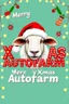 Placeholder: "Design a whimsical 1990s-style movie poster featuring a festive sheep with Santa's jolly characteristics. Capture the playful spirit of 'National Lampoon's Christmas Vacation.' Display 'Merry Xmas Autofarm' prominently in festive, bold letters, framed by twinkling lights and classic Christmas motifs. Use bright, nostalgic colors and playful design elements to evoke retro holiday magic and comedic fun