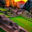 Placeholder: Machu Picchu, sunset