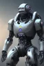 Placeholder: Robot iper realistic dark 3d 8k hi quality neo.