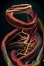 Placeholder: The vascular system of a snake