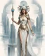 Placeholder: Greek goddess Athena in futuristic dress