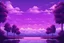 Placeholder: Symmetric Purple SKY WITH CLOUDS BACKGROUND Pixel Art