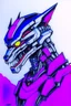 Placeholder: Werewolf drawn as a robot from Neon Genesis Evangelion