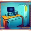 Placeholder: Masterpiece, High Focus, Retro Computer, retro pc,