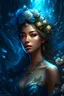 Placeholder: Beautiful goddess, Magical forest, Flowers, Intricate, Goddess locations, 3D art, Extremely detailed, Vector abstract portraits, vivid, Cinematic, luxurious, hyper-minimalist, Digital painting, Detailed maximalism, Futuristic, 8K, Polished, Inexpressible, Charlie Bowater style, Coloring book, blue hour, Sequins, Fractal precious stones, fractal crystals, pearls