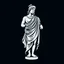 Placeholder: greek statue logo