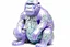 Placeholder: A light purple ice elemental gorilla designed in German folk art painted by Henri Matisse