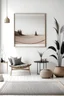 Placeholder: minimalist boho art with space