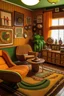 Placeholder: A vintage room embodying the essence of the 1970s