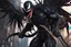 Placeholder: Venom in 8k solo leveling shadow artstyle, ra them, neon effect, big white wings, feathers, full body, apocalypse, intricate details, highly detailed, high details, detailed portrait, masterpiece,ultra detailed, ultra quality