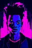 Placeholder: Synthwave crossed with basquiat