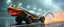 Placeholder: hyper olympic, race car soccer mom horrible space slinky boa slug in the style of giger, in fog and spectacular spark rain