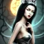 Placeholder: Sexy evil queen black hair full image