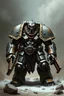 Placeholder: A friendly warforged juggernaut in metal armor