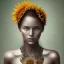 Placeholder: girl sunflower portrait