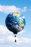 Placeholder: A ballon holding Earth