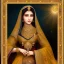 Placeholder: A beautiful Arab Muslim princess from the Abbasid era , beautiful portrait, flowery landscape