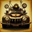 Placeholder: Steampunk car