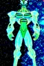 Placeholder: alien From Ben 10 cartoon. Lion. Advanced metal. Magnetic force. Magic power. And his turtle shield